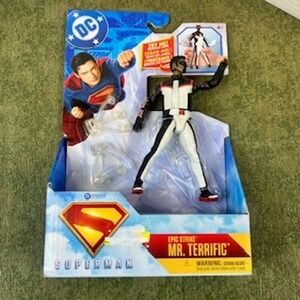 DC Comics Superman Epic Strike Mr Terrific Action Figure New In Box
